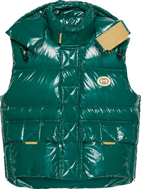 gucci jacket bulletproof|Gucci puffer vest.